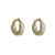 BRINCO SEMIJOIA ARGOLA CRAVEJADA ROBUSTA WH - REF 143045