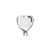 PINGENTE PRATA 925 CHARM HEART - REF 161933 - loja online