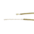 COLAR SEMIJOIA DOLCE CRUZ HEMATITA STATEMENT - REF 161504 - loja online