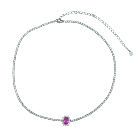 RIVIERA PRATA 925 OVAL PRINCESS 43CM - REF 142768