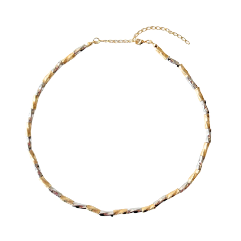 COLAR SEMIJOIA DUO COLOR CANUTILHO - REF 136551