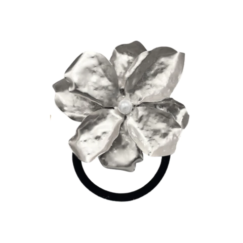 ELÁSTICO DE CABELO METAL BIG FLOWER - REF 164449 - comprar online