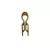 HAIR PIN BIANCA VINTAGE SMALL - REF 145714 - loja online