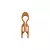 HAIR PIN STRASS BIANCA VINTAGE SMALL - REF 160820 - loja online