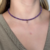 CHOKER SEMIJOIA MYSTIC PEDRAS NATURAIS ROSA - REF 120885 - comprar online
