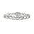 BRACELETE SEMIJOIA CORAÇÃO - REF 150008