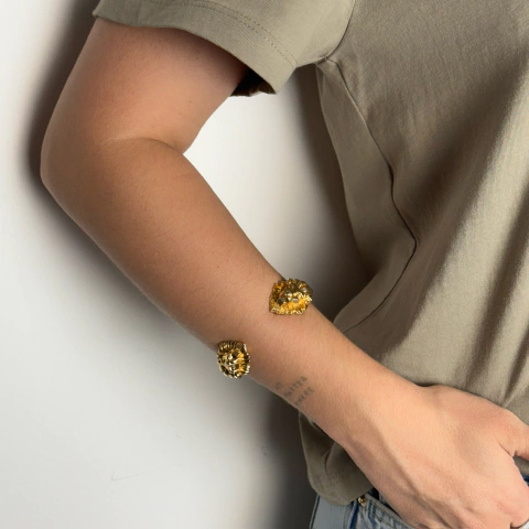 BRACELETE SEMIJOIA LION - REF 30770