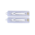 PRESILHA BOTÃO BIANCA OBLONG VAZADO - REF 134342 - comprar online