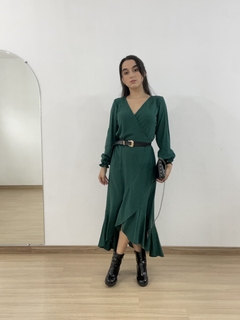 Vestido Vancouver Manga Longa - loja online