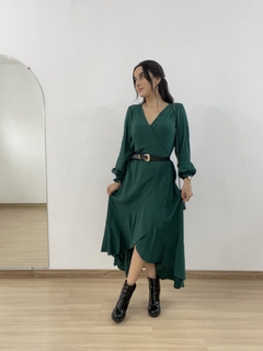 Vestido Vancouver Manga Longa na internet