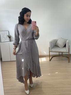 Vestido Vancouver Manga Longa - loja online