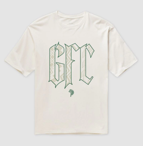 Camiseta Oversized GFC - off white - comprar online