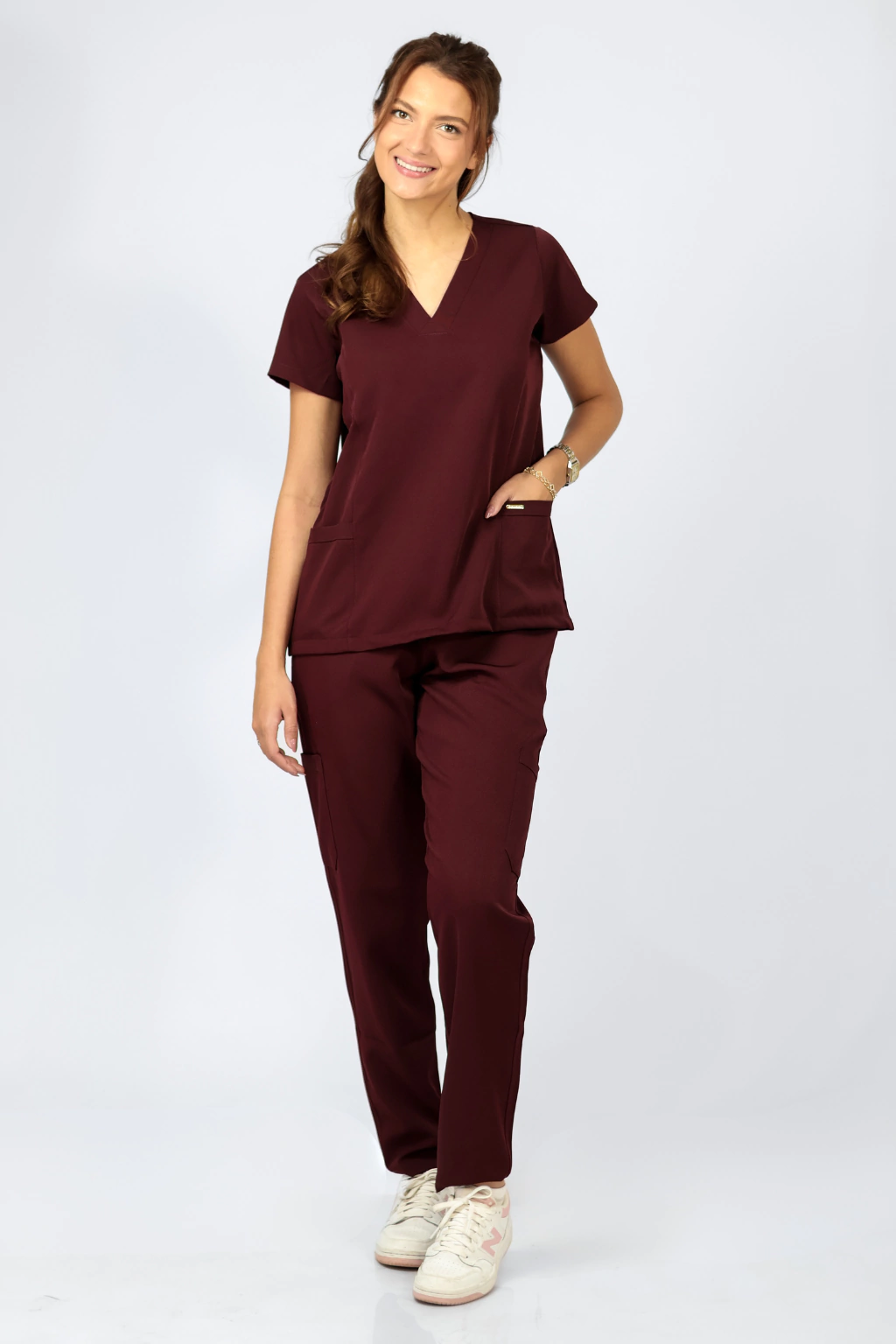 Scrub College Feminino Uva