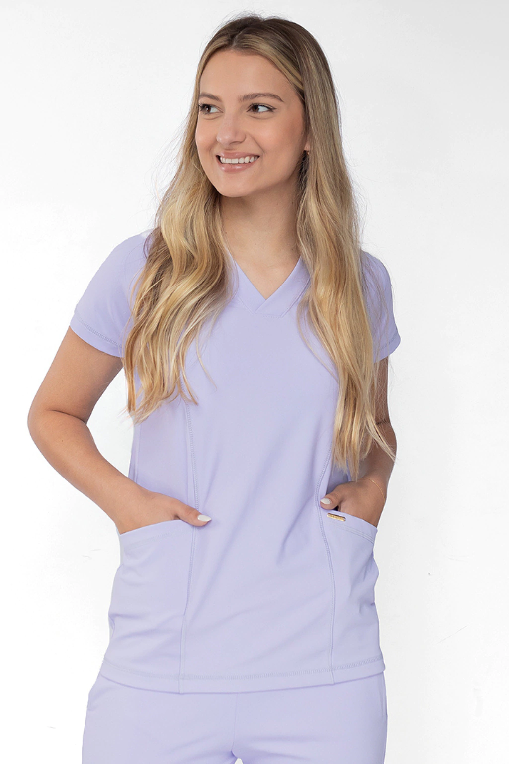 Scrub Fit Feminino Lilás