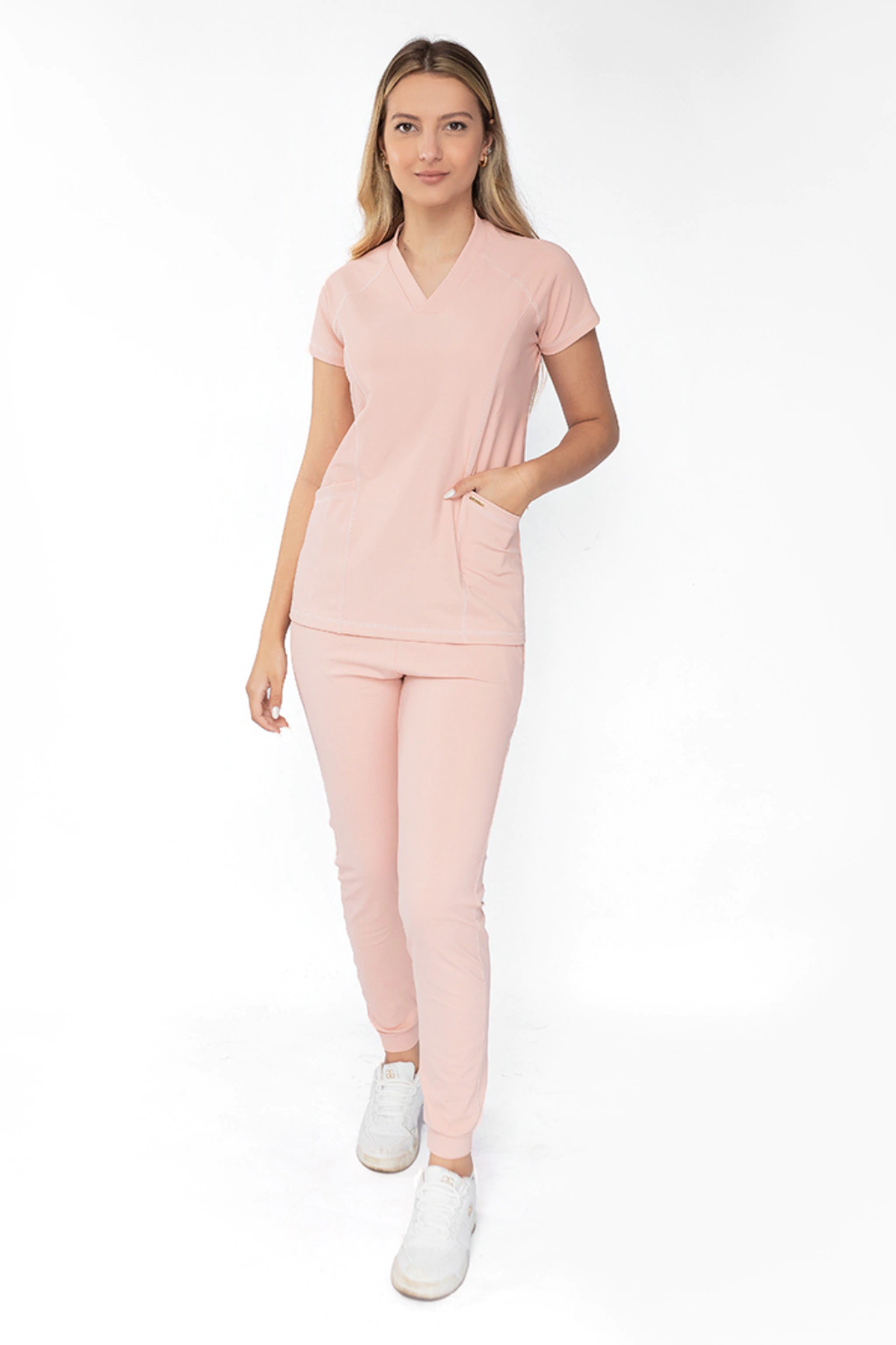 Scrub Fit Feminino Rosa
