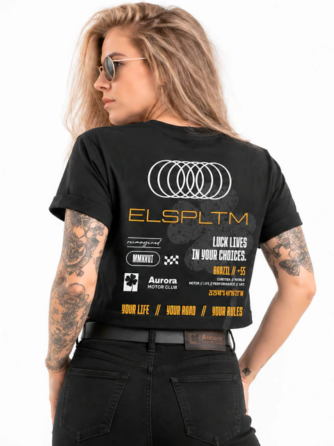 Camiseta Luck Lives - Elas Pillotam