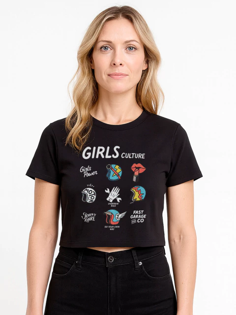 Cropped Girls Culture - comprar online