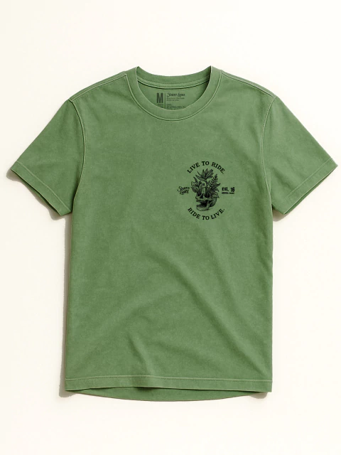 Camiseta Live Ride - Johny Libre - Sua Loja de Roupas para Motociclistas Aventureiros.