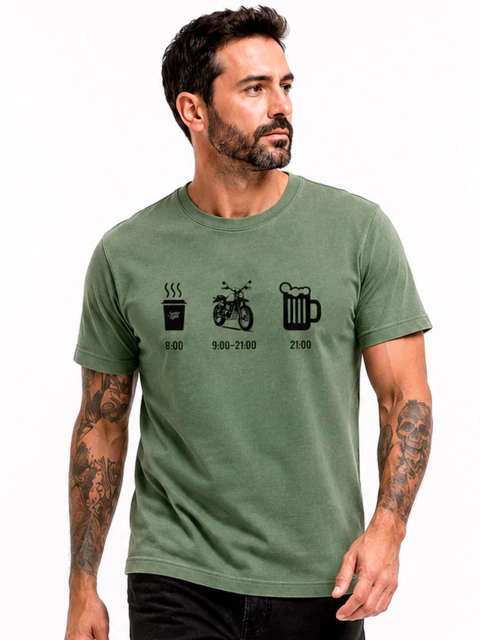 Camiseta Scrambler Hora Certa