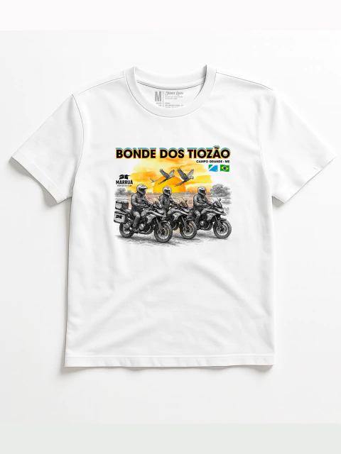 Camiseta Bonde dos Tiozão - Marruá - Johny Libre - Sua Loja de Roupas para Motociclistas Aventureiros.