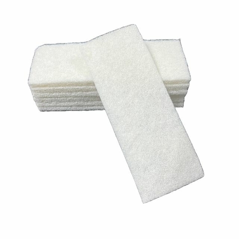 Fibra Limpeza Branca 102x260 mm 10pçs