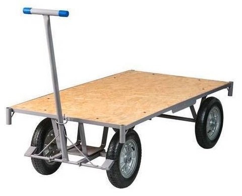 CARRINHO PLATAFORMA MADEIRA 400 KG 520/400 SM rodas 3258 pmr - comprar online