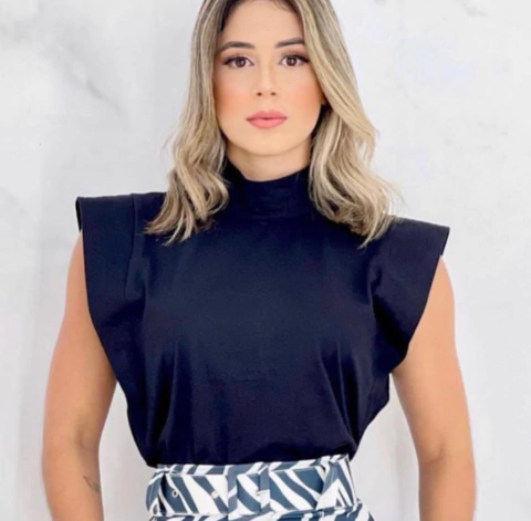 9692 BLUSA ANDREZA RIBANA PTO - comprar online