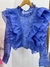 08781 BLUSA SUZY RENDA PREMIUM AZUL - Conceito Feminino