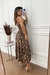 Imagem do 10023-VESTIDO BOTOES LUCIANA ANIMAL PRINT