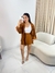 CONJ LARA SHORTINHO+CAMISA MARROM - Conceito Feminino