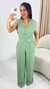 CONJ COLETINHO + PANTALONA RISCA GIZ VERDE - comprar online
