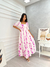 08984 VESTIDO TRICOLINE LONGUETTE FLORAL na internet