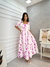 Imagem do 08984 VESTIDO TRICOLINE LONGUETTE FLORAL