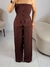 CONJ BLUSA TQC + PANTALONA MONTREAL MARROM - loja online