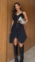 CONJUNTO BABADOS BOHO PRETO