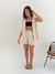 CONJ COLETE + SHORT LINHO CRUA