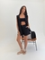 CONJ COLETE + SHORT LINHO PRETA - comprar online