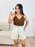 CONJ COLETE + SHORT LINHO CRUA - Conceito Feminino