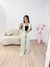 CONJ PANTALONA+COLETE RISCA DE GIZ BEGE - loja online
