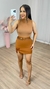1009794 SHORT SAIA LAÇO FENDA TERRACOTA na internet