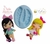 Molde de Silicone Cabelinhos Cute 12