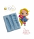 Molde de Silicone Cabelinhos Cute 13