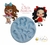Molde de Silicone Cabelinhos Cute 5