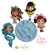 Molde de Silicone Cabelinhos Cute 6