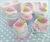 Molde de Silicone Cupcake Pequeno 3D kit