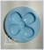 Molde de Silicone Flor 4 Pétalas Lisa Grande