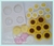 Molde de Silicone Girassol e Margarida