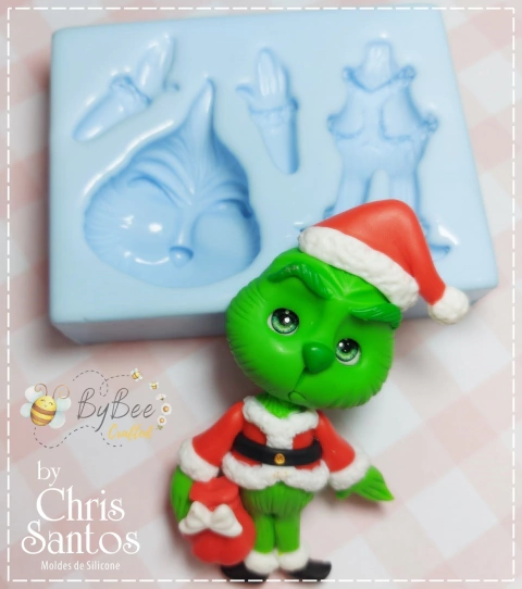 Molde de Silicone Grinch