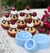 Molde de Silicone Kit Cupcake Cereja Grande 3 pçs By Chris Santos
