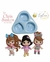 Molde de Silicone Trio Cabeças Cute